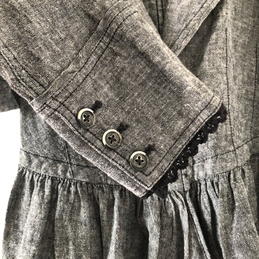 Free People Size XS Cropped Ruffle Blazer Jacket - Picture 10 of 14
